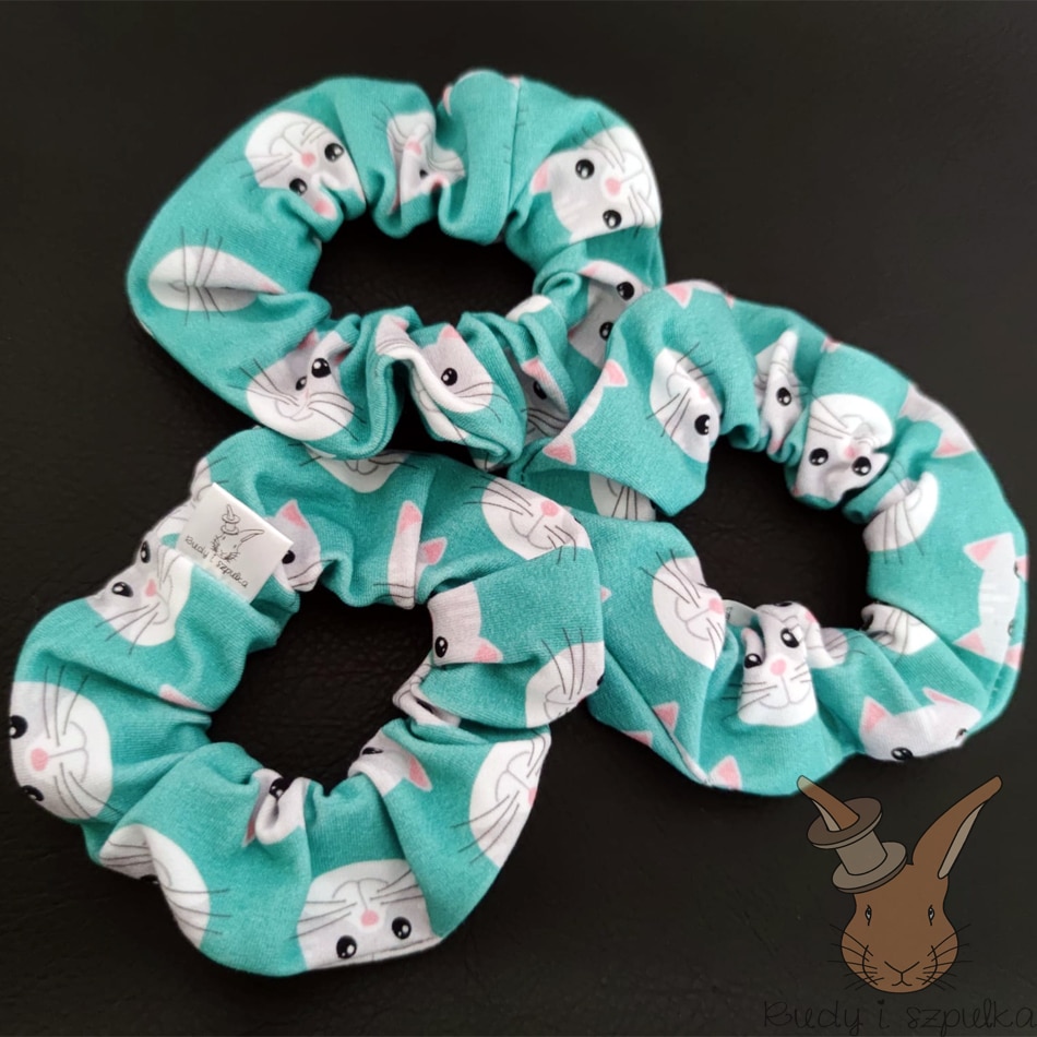 scrunchie krolik